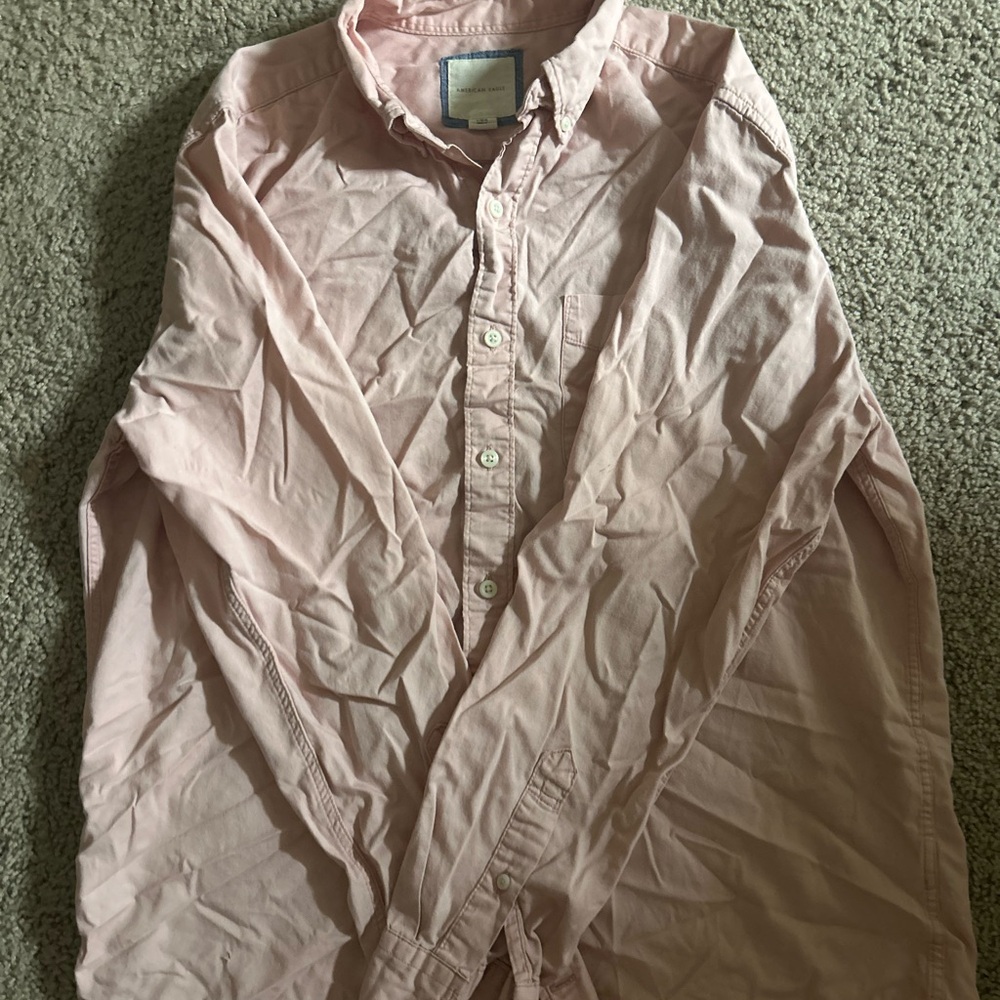 American Eagle Outfitters Light Pink Shirt